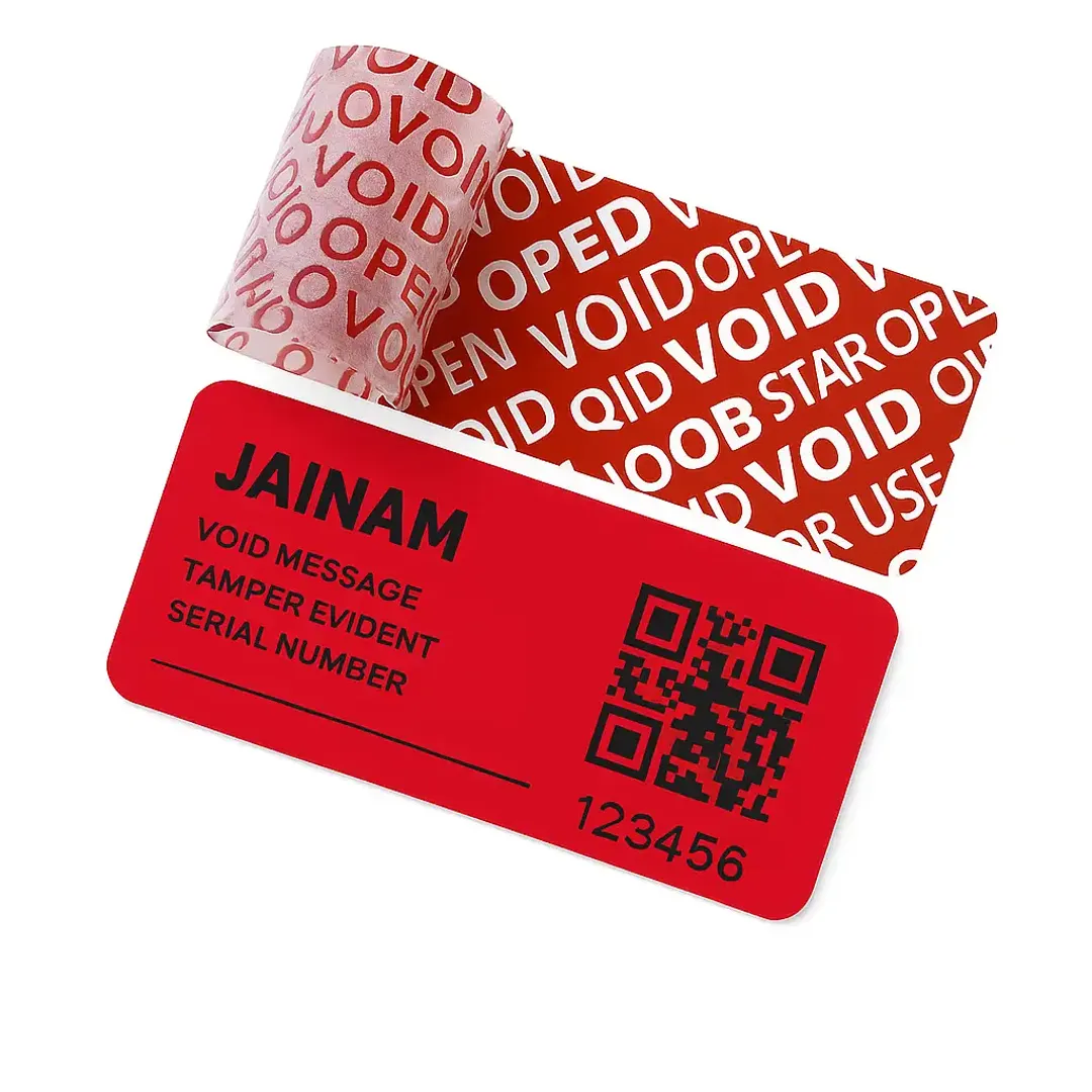 Anti Tamper Void Label 