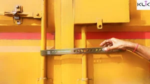 3. Insert the locking bolt until it clicks