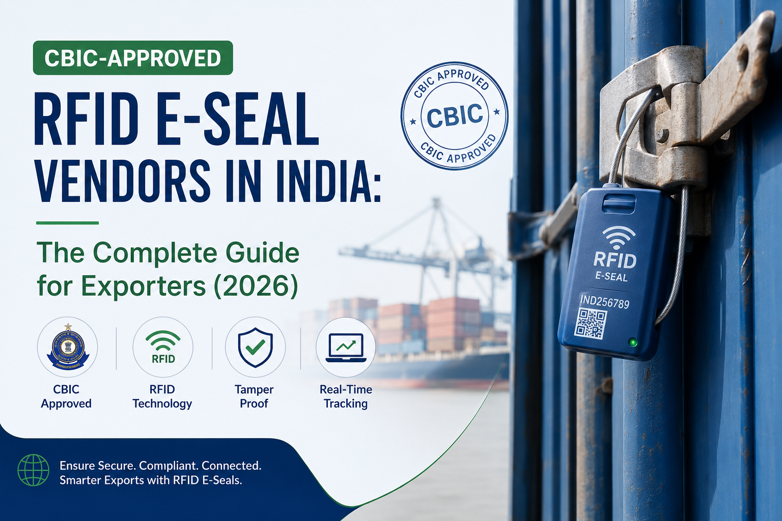 CBIC-Approved RFID E-Seal Vendors in India: The Complete Guide for Exporters (2026)