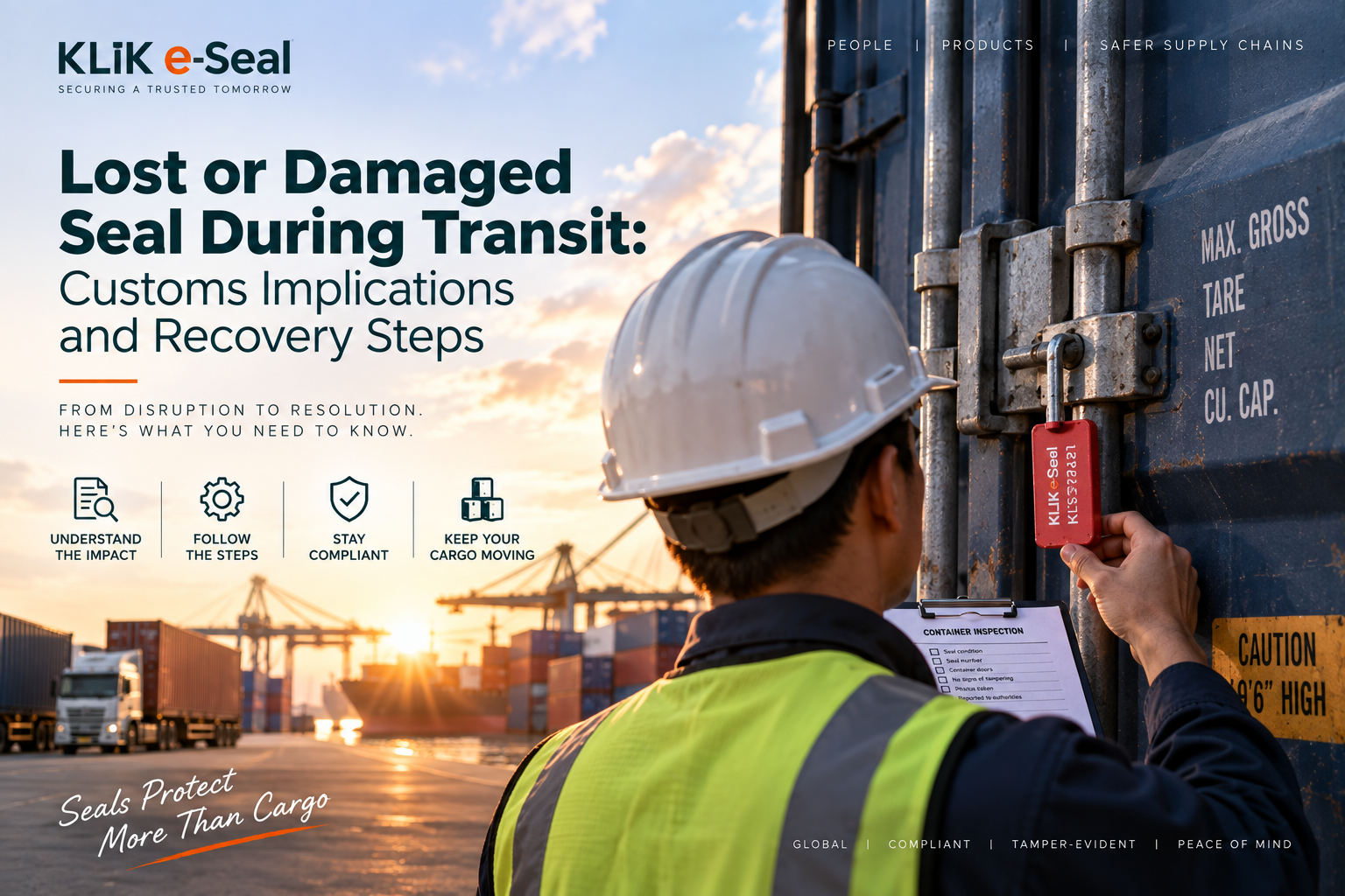 Damaged Container Seal During Transit: What to Do