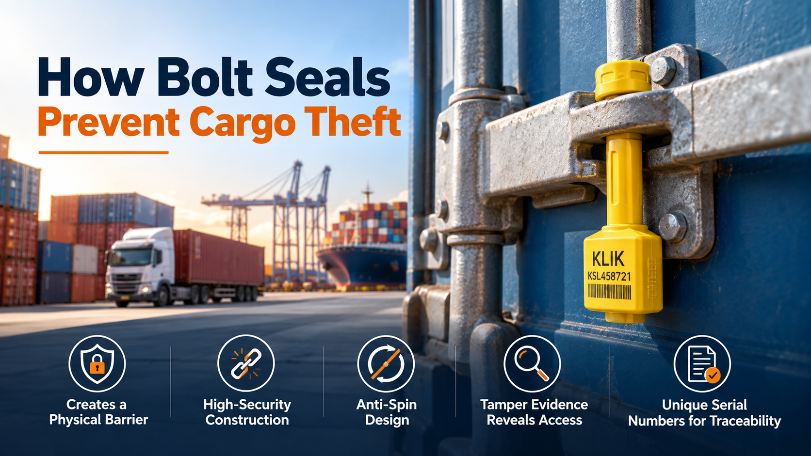 How Bolt Seals Prevent Cargo Theft