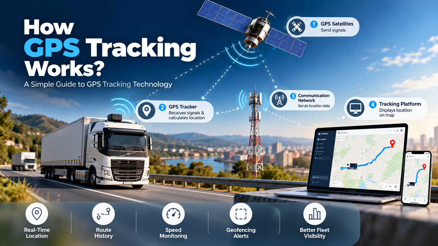 How Does GPS Tracking Work? A Simple Guide to GPS Tracking Technology