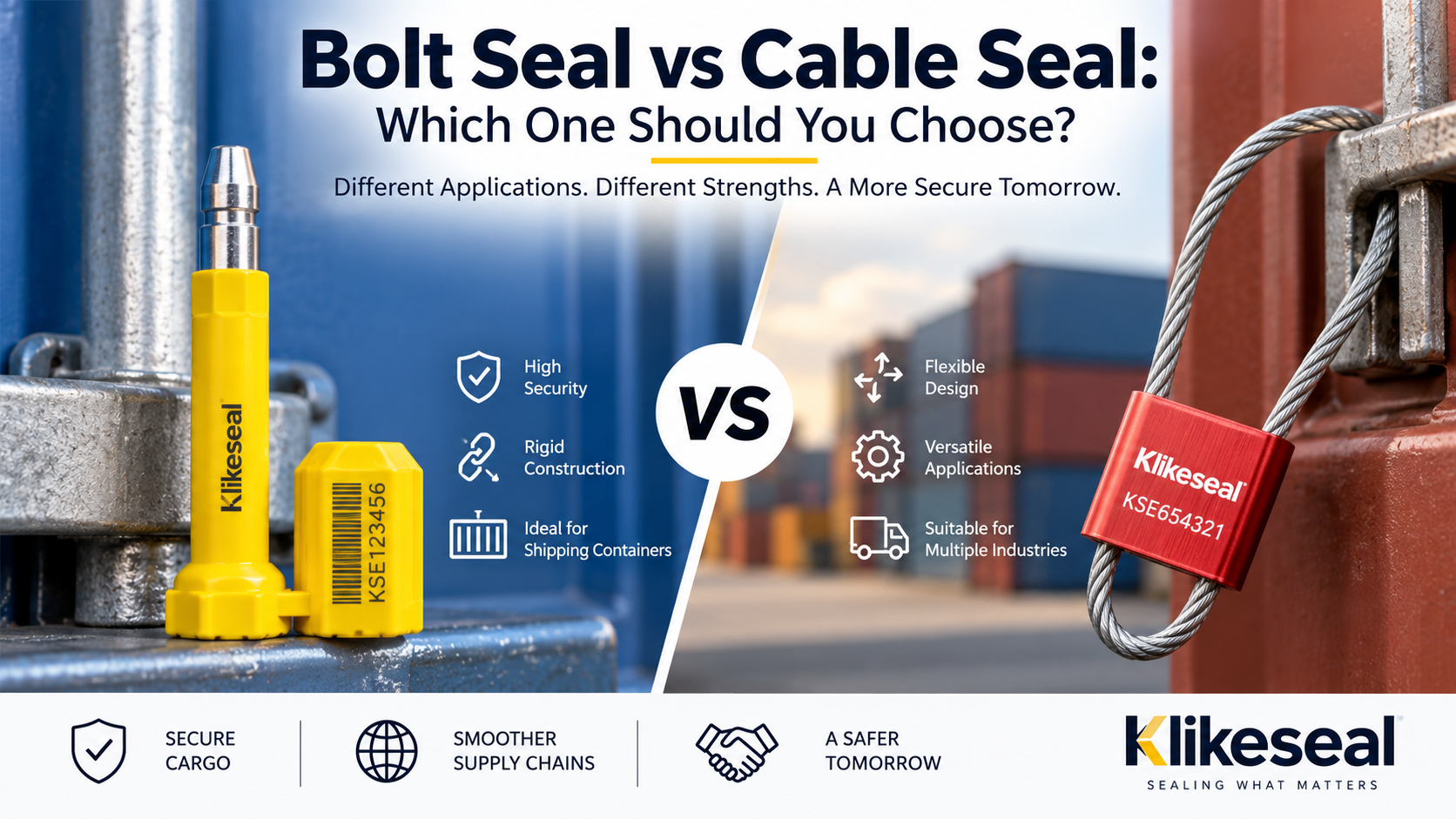 Bolt Seal vs Cable Seal: Which One Should You Choose?